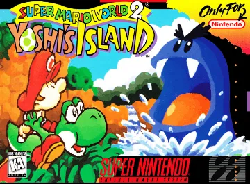 Super Mario World 2 - Yoshi's Island (USA) (Rev 1) box cover front